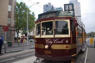 Melbourne - Tramvaj pro turisty