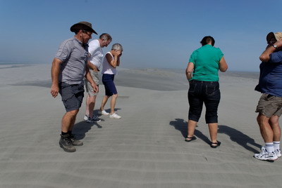The highest sand dune