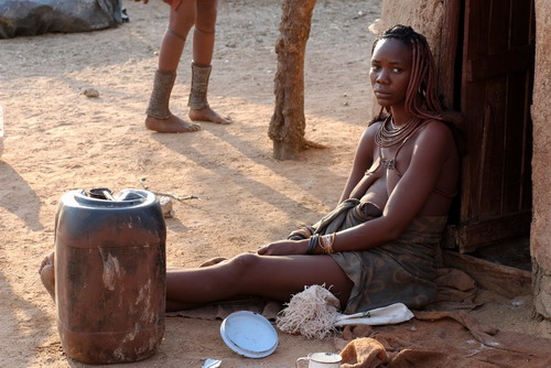 Himba žena