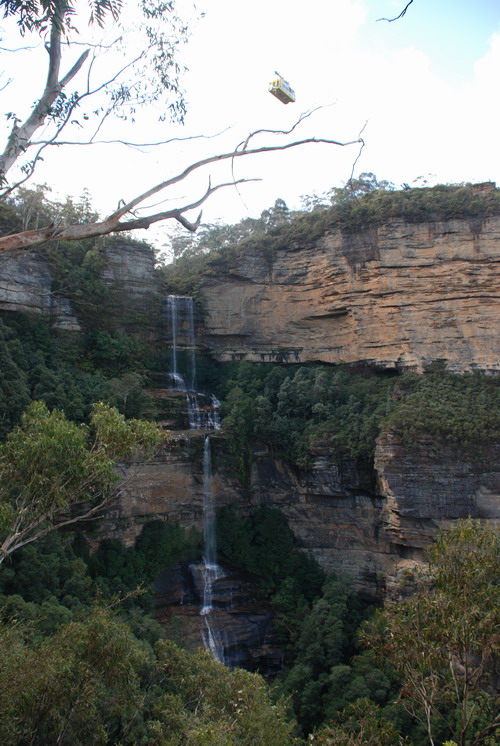 Katoomba Falls, i s lanovkou