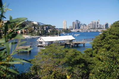 Pohled na Sydney