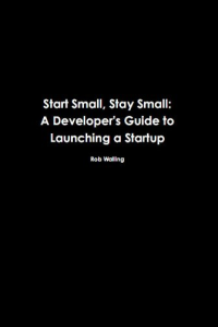 Obálka knihy Start Small, Stay Small
